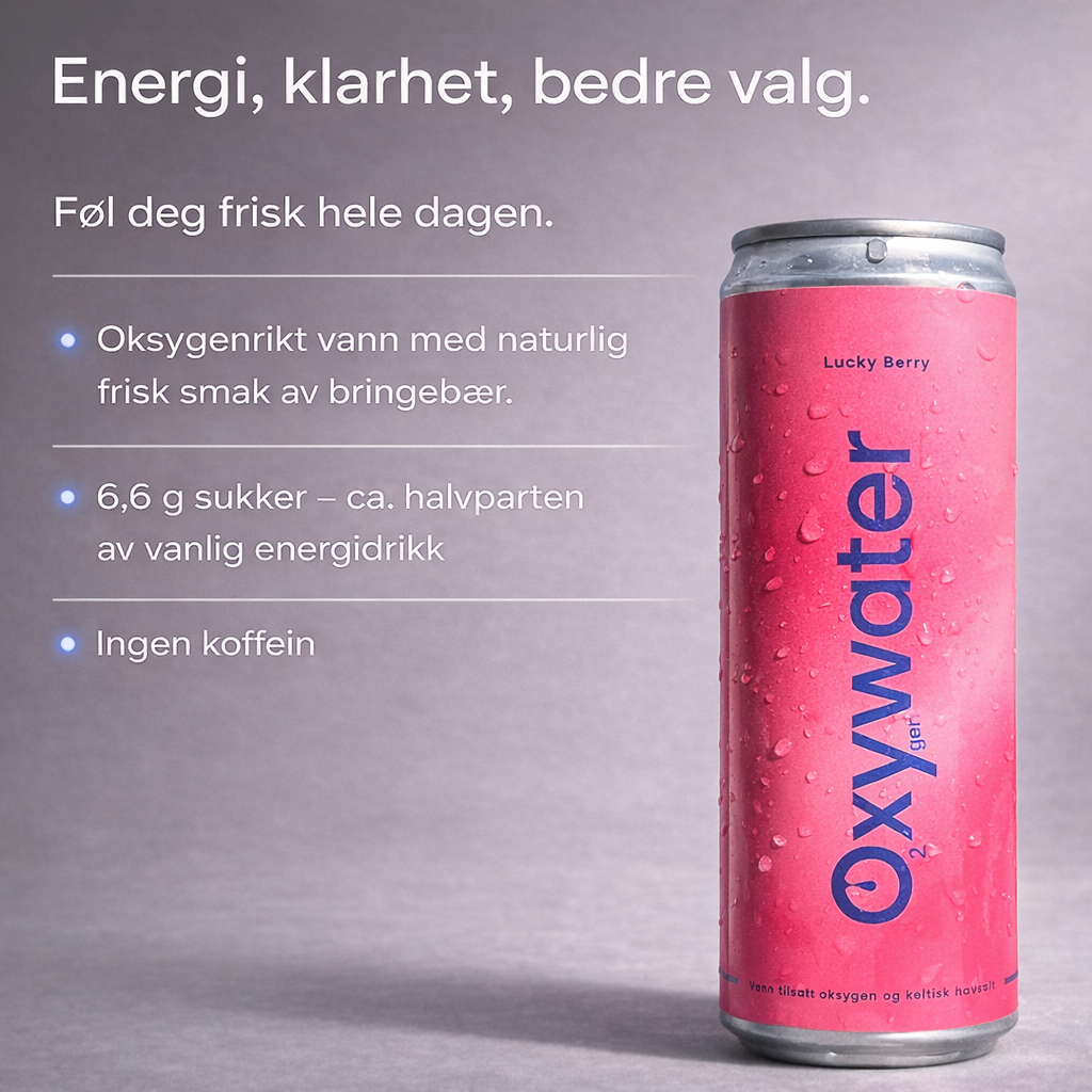 Et renere alternativ til energidrikk